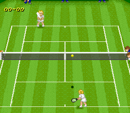 Super Tennis World Circuit screenshot 2 for Super Famicom